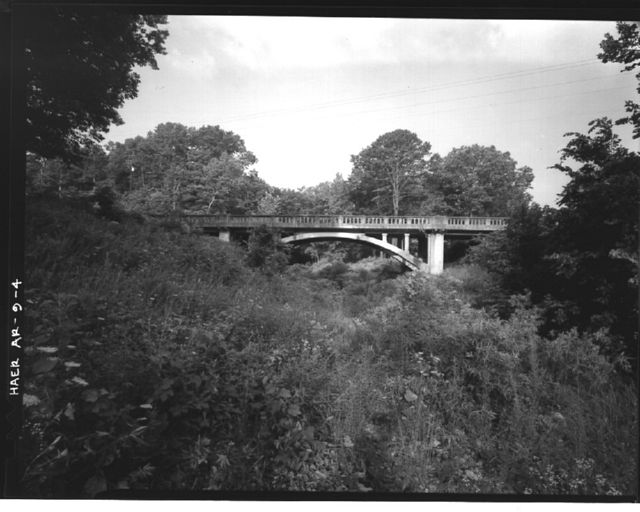 AR-9 Elevation view of bridge, looking southwest